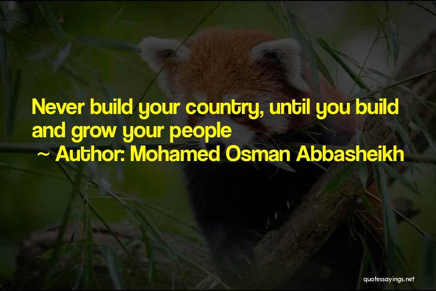 Mohamed Osman Abbasheikh Quotes 1451309