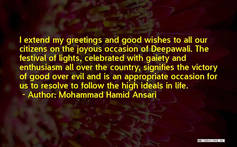 Mohammad Hamid Ansari Quotes 92807