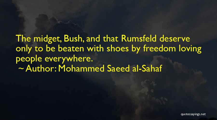 Mohammed Quotes By Mohammed Saeed Al-Sahaf