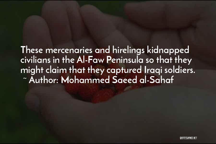 Mohammed Saeed Al-Sahaf Quotes 104000