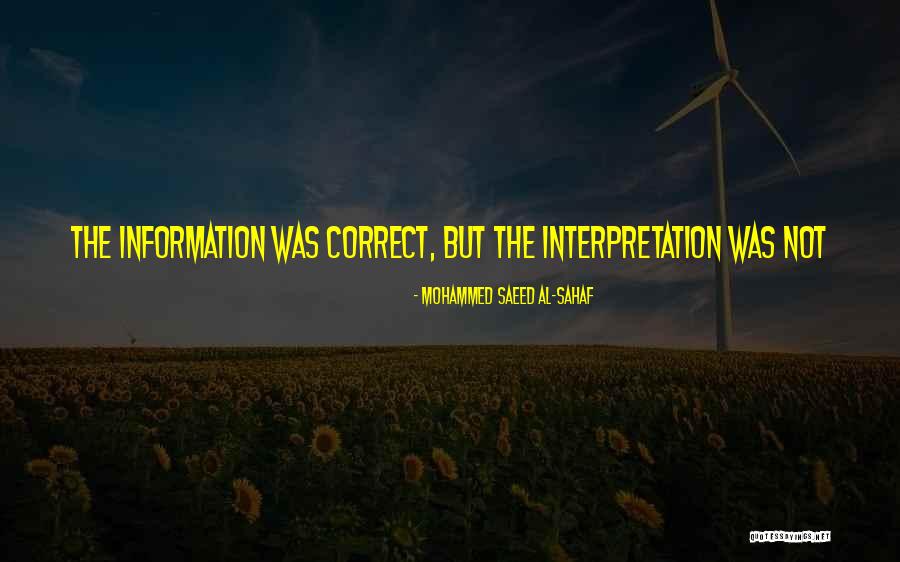 Mohammed Saeed Al-Sahaf Quotes 1386103 Mohammed Saeed Al-Sahaf Quotes 1386103