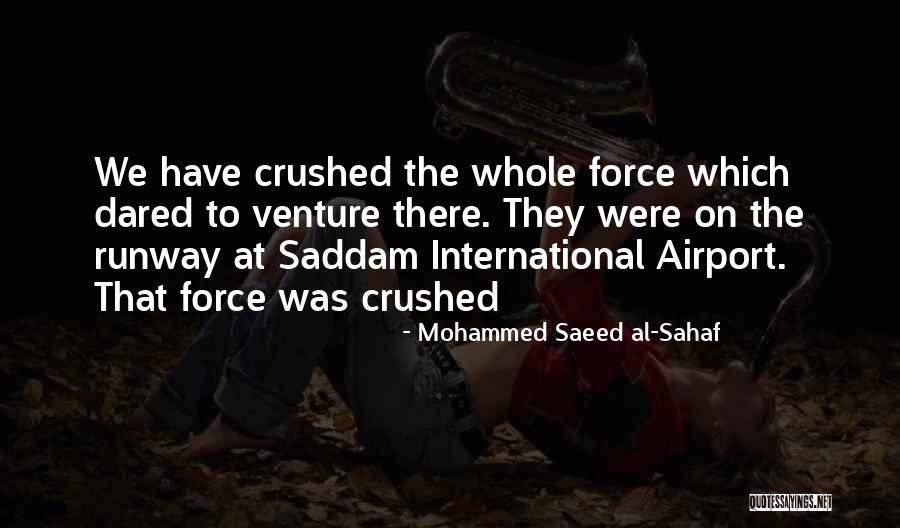 Mohammed Saeed Al-Sahaf Quotes 1941298