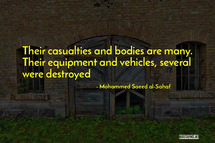 Mohammed Saeed Al-Sahaf Quotes 809567