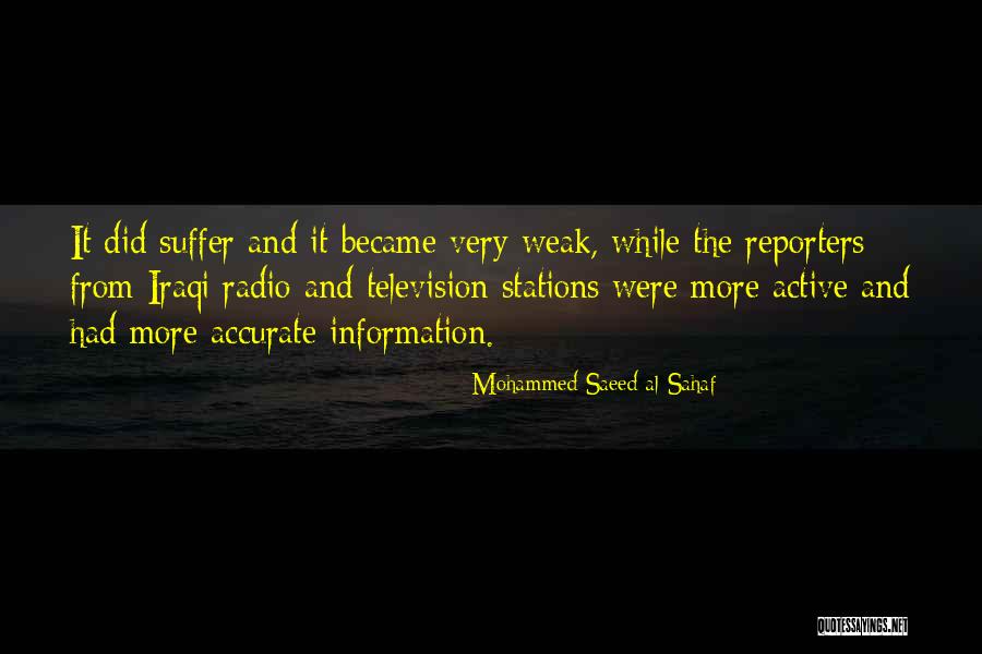 Mohammed Saeed Al-Sahaf Quotes 980883 Mohammed Saeed Al-Sahaf Quotes 980883