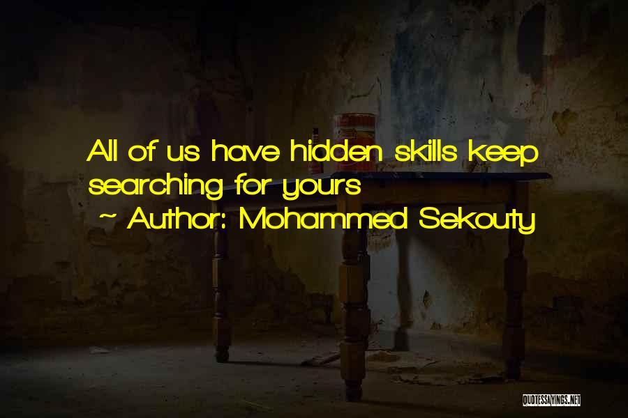 Mohammed Sekouty Quotes 1059792