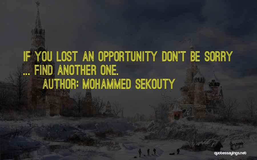 Mohammed Sekouty Quotes 1554192