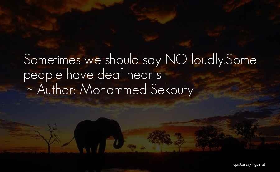 Mohammed Sekouty Quotes 1851149
