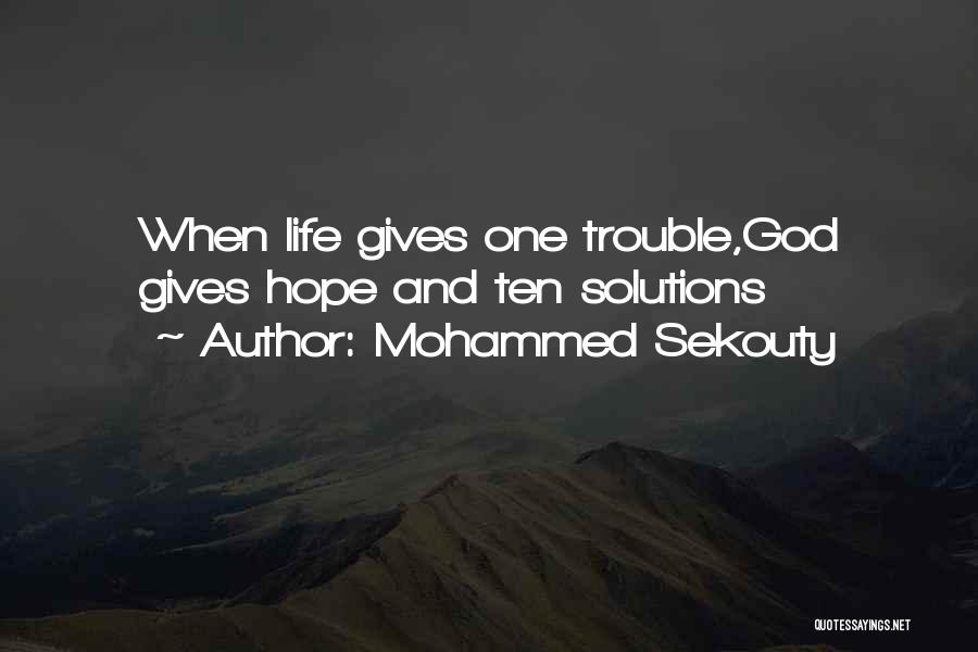 Mohammed Sekouty Quotes 725547