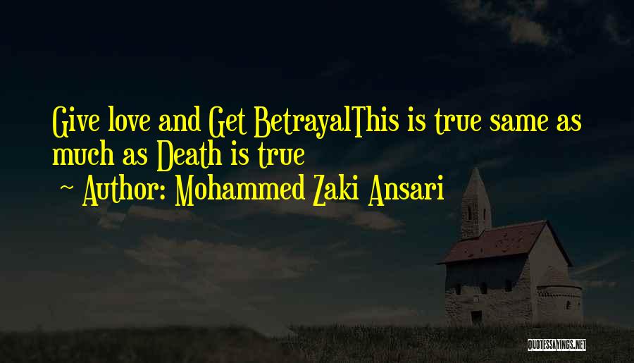 Mohammed Zaki Ansari Quotes 1862987