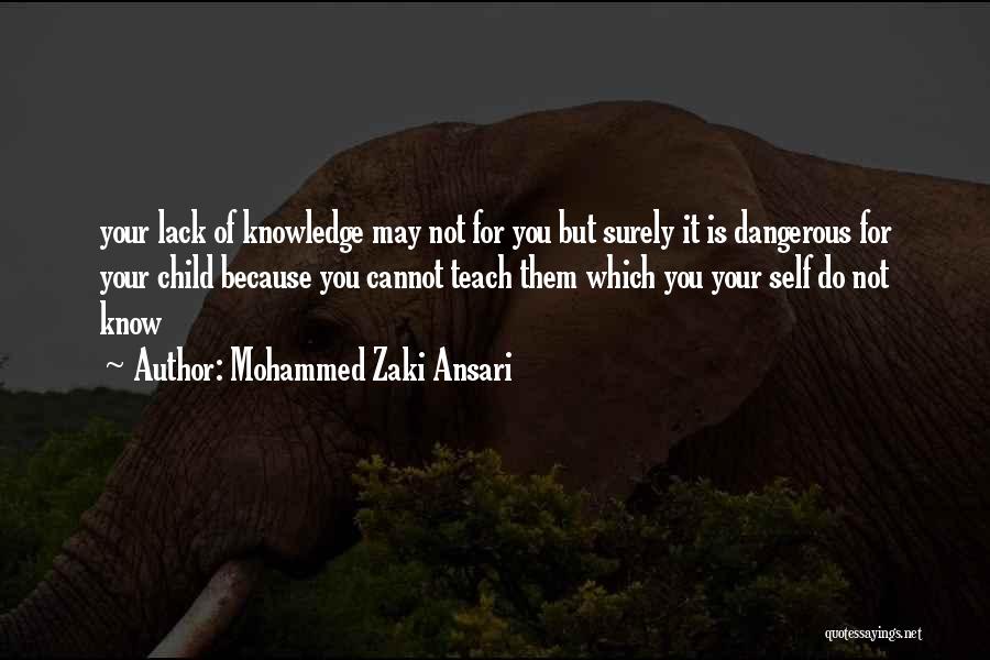 Mohammed Zaki Ansari Quotes 1964652