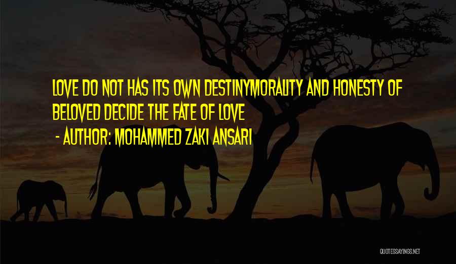 Mohammed Zaki Ansari Quotes 432669