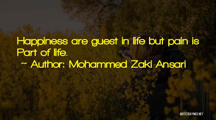 Mohammed Zaki Ansari Quotes 500821