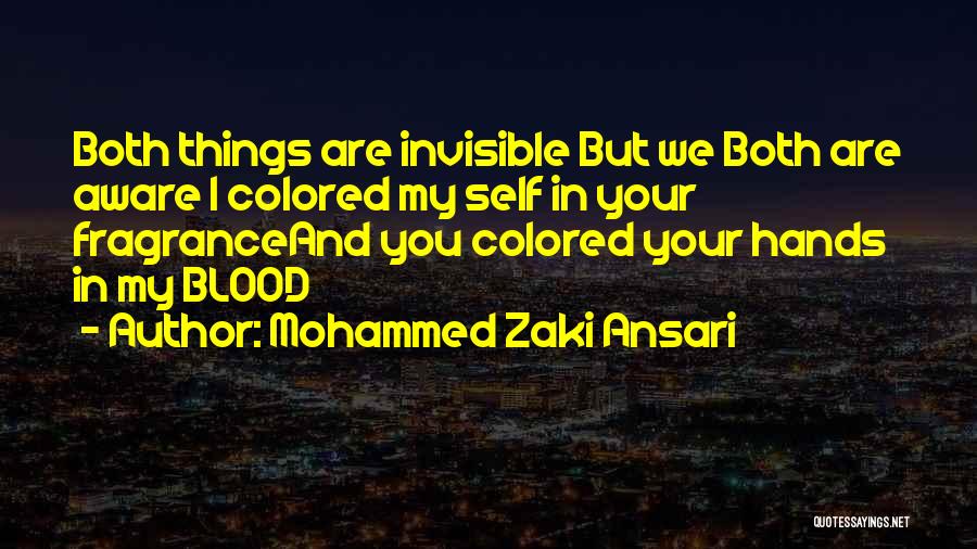 Mohammed Zaki Ansari Quotes 920685