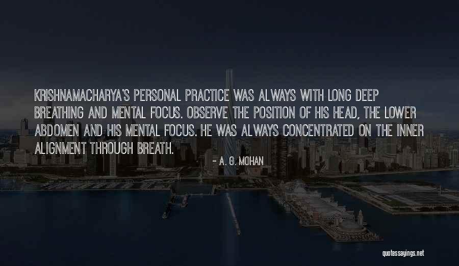 Mohan C Quotes By A. G. Mohan Mohan C Quotes By A. G. Mohan
