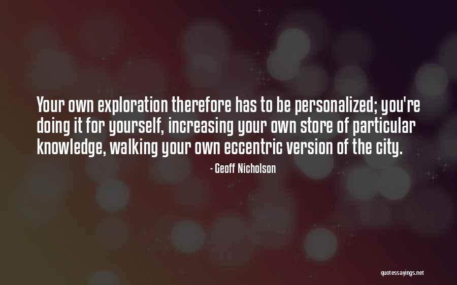 Mohanad Bakleh Quotes By Geoff Nicholson Mohanad Bakleh Quotes By Geoff Nicholson