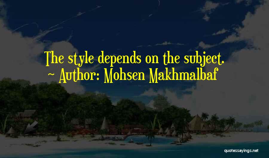 Mohsen Makhmalbaf Quotes 1735429