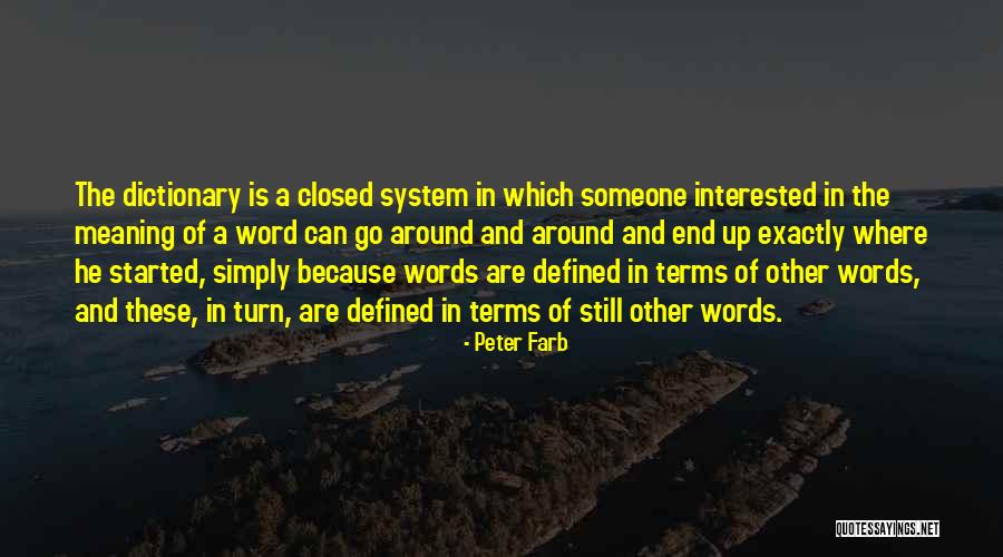 Moiche Quotes By Peter Farb Moiche Quotes By Peter Farb