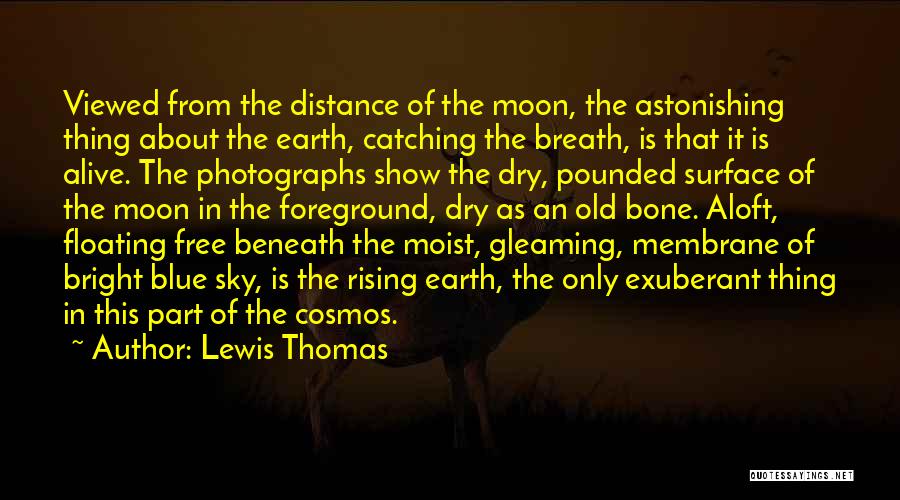 Moist Quotes By Lewis Thomas