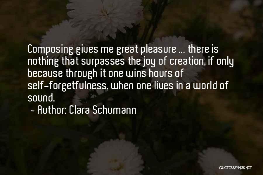 Moize Easter Quotes By Clara Schumann