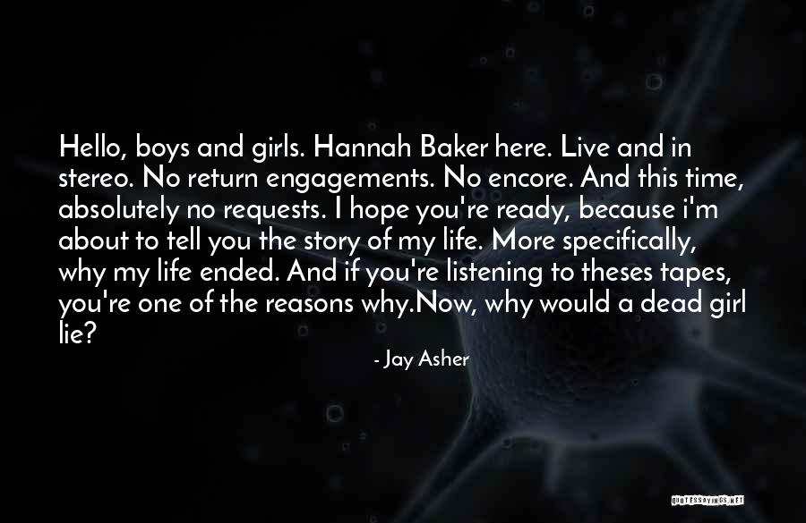 Moksa Csepp Quotes By Jay Asher Moksa Csepp Quotes By Jay Asher