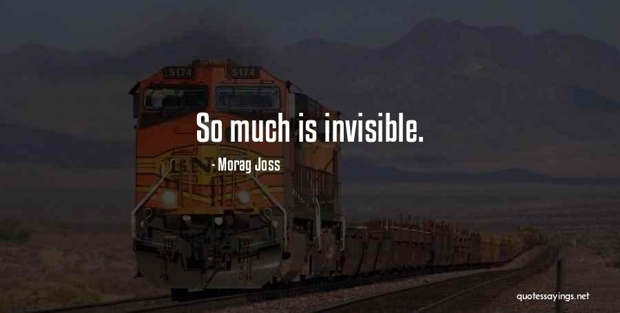 Mokti Joder Quotes By Morag Joss