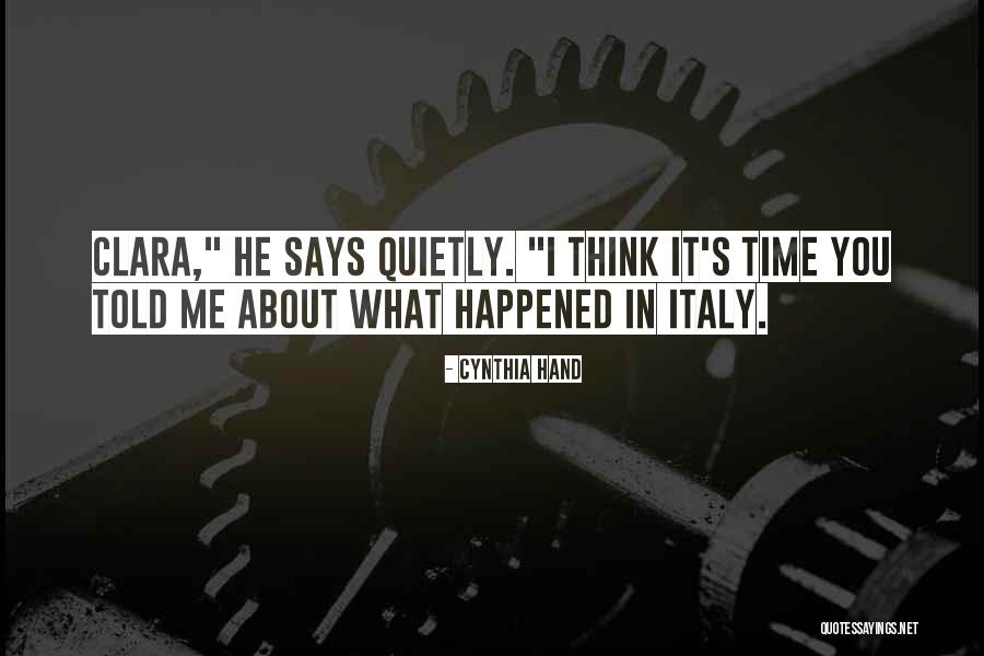 Mol Cula Quotes By Cynthia Hand Mol Cula Quotes By Cynthia Hand