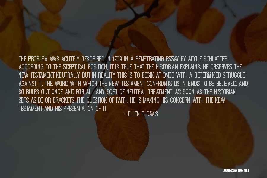 Molded Quotes By Ellen F. Davis