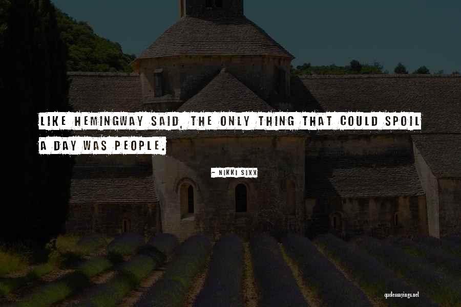 Moldy Chum Quotes By Nikki Sixx Moldy Chum Quotes By Nikki Sixx