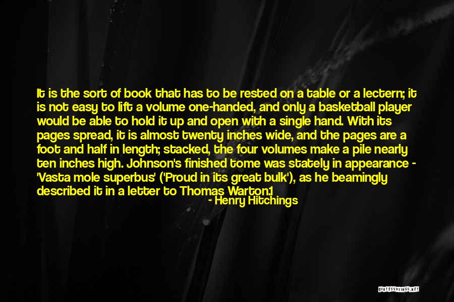 Mole Quotes By Henry Hitchings Mole Quotes By Henry Hitchings