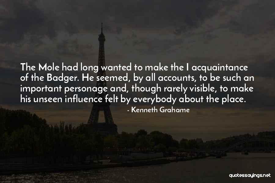 Mole Quotes By Kenneth Grahame Mole Quotes By Kenneth Grahame