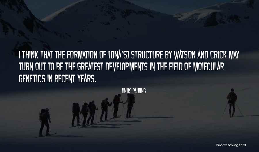 Molecular Genetics Quotes By Linus Pauling Molecular Genetics Quotes By Linus Pauling