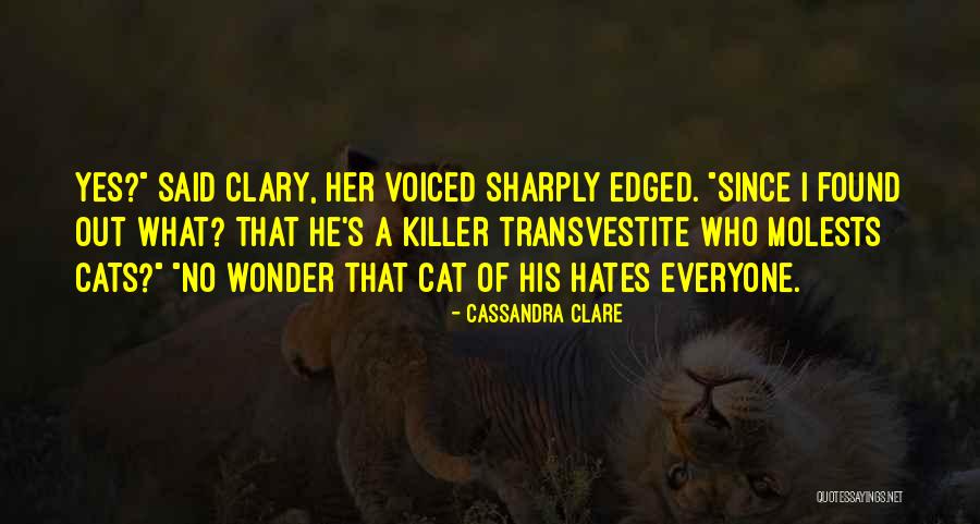 Molests Quotes By Cassandra Clare Molests Quotes By Cassandra Clare