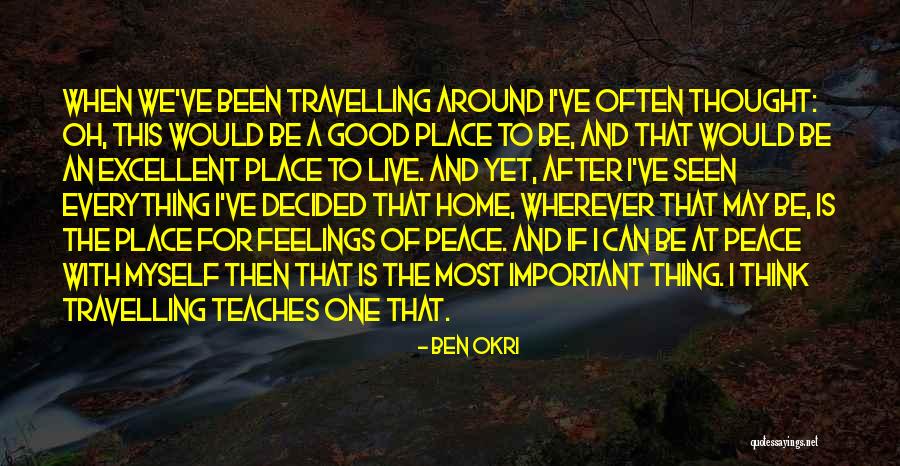 Molinspiration Quotes By Ben Okri