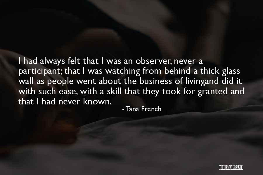 Molinspiration Quotes By Tana French