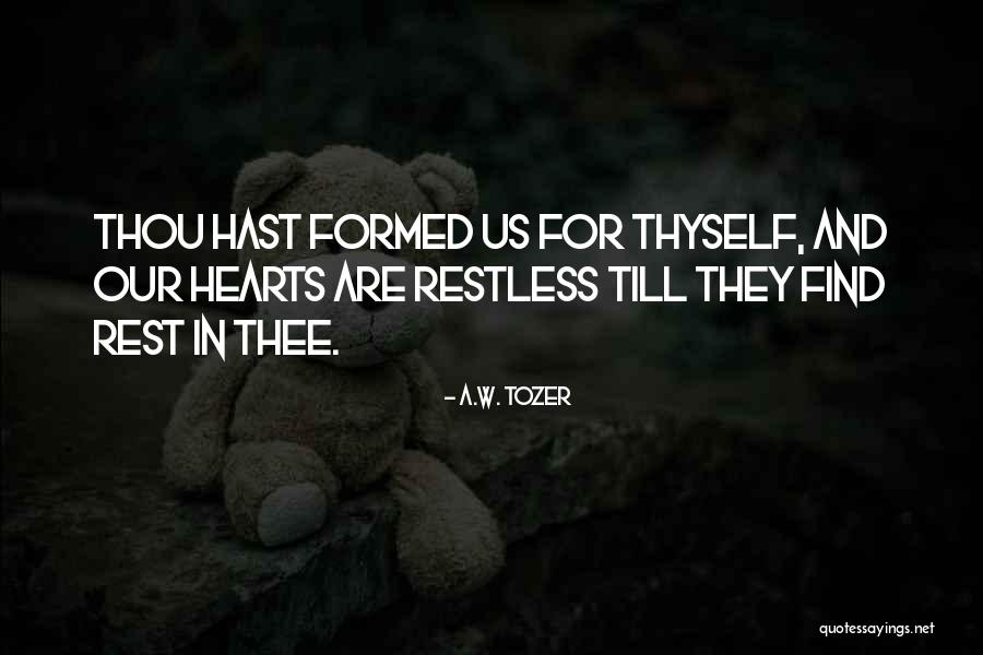 Mollarets Disease Quotes By A.W. Tozer Mollarets Disease Quotes By A.W. Tozer