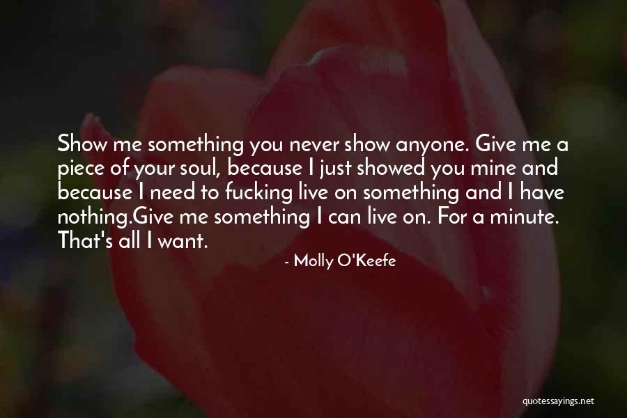 Molly O'sullivan Quotes By Molly O'Keefe