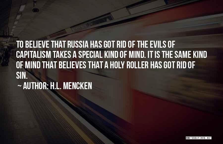 Molohon History Quotes By H.L. Mencken