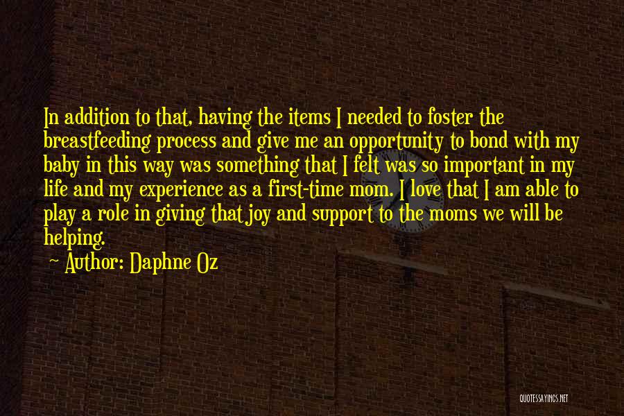 Mom And Baby Quotes By Daphne Oz