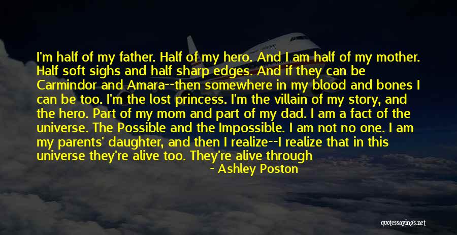 Mom And Dad From Daughter Quotes By Ashley Poston