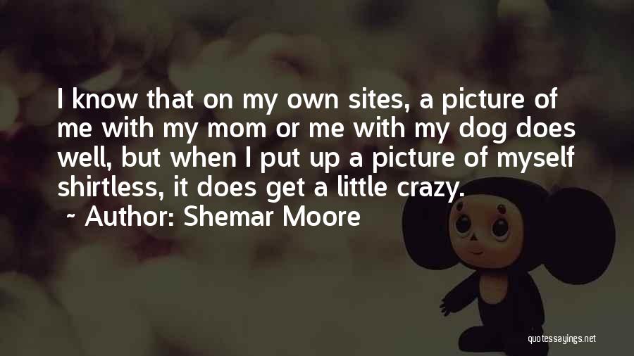 Mom Going Crazy Quotes By Shemar Moore