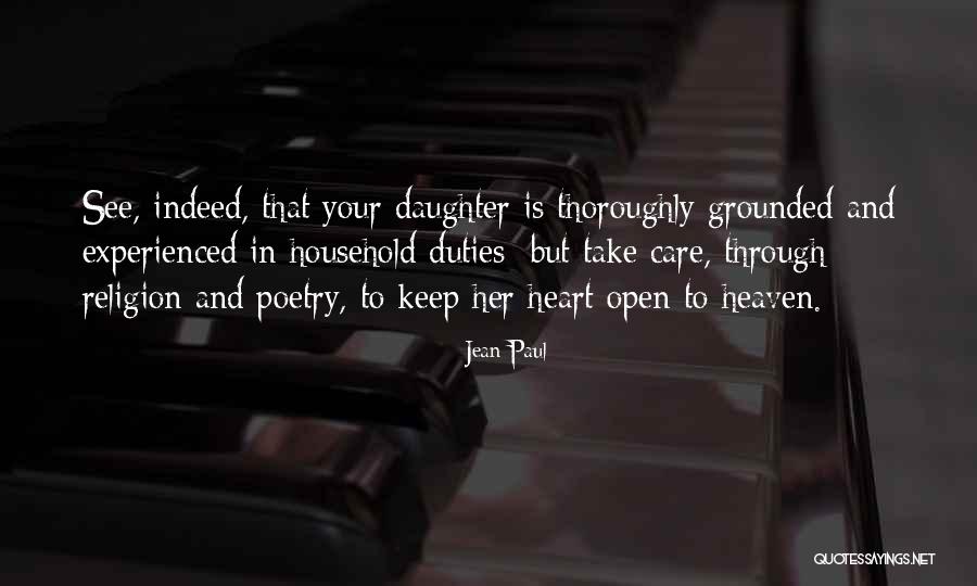 Mom In Heaven Quotes By Jean Paul