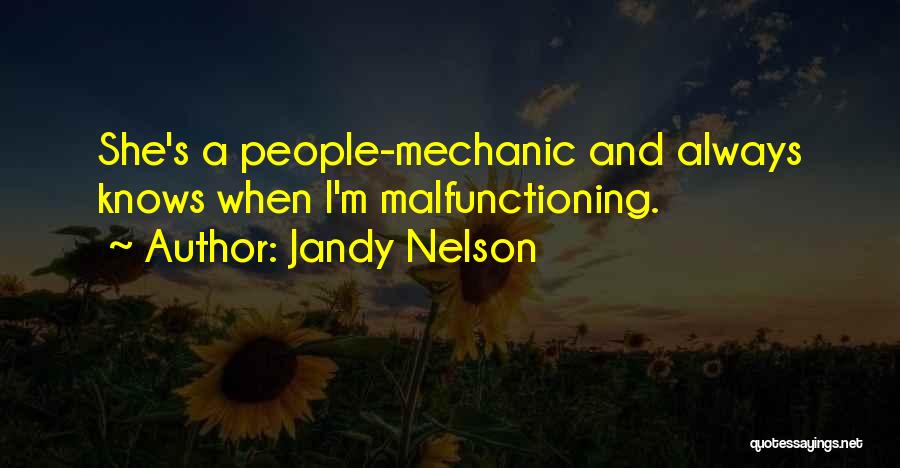 Mom N Son Love Quotes By Jandy Nelson