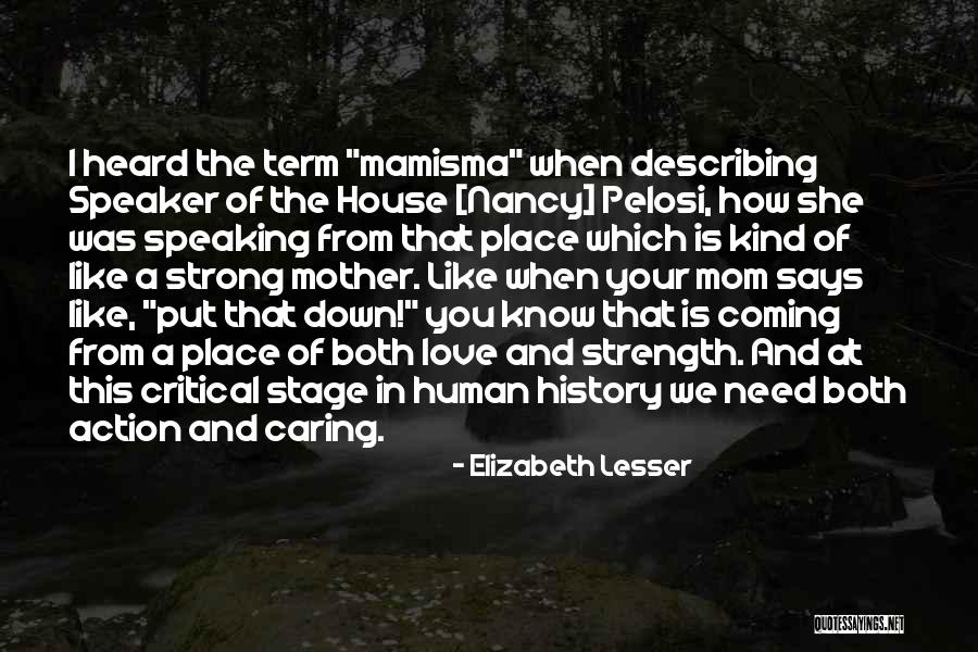 Mom Of Both Quotes By Elizabeth Lesser