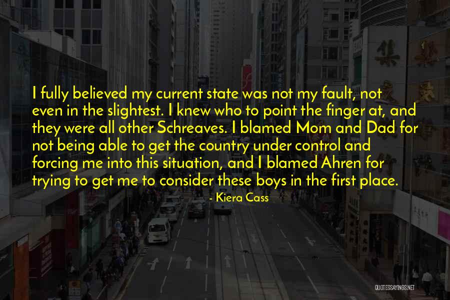 Mom Of Boys Quotes By Kiera Cass Mom Of Boys Quotes By Kiera Cass