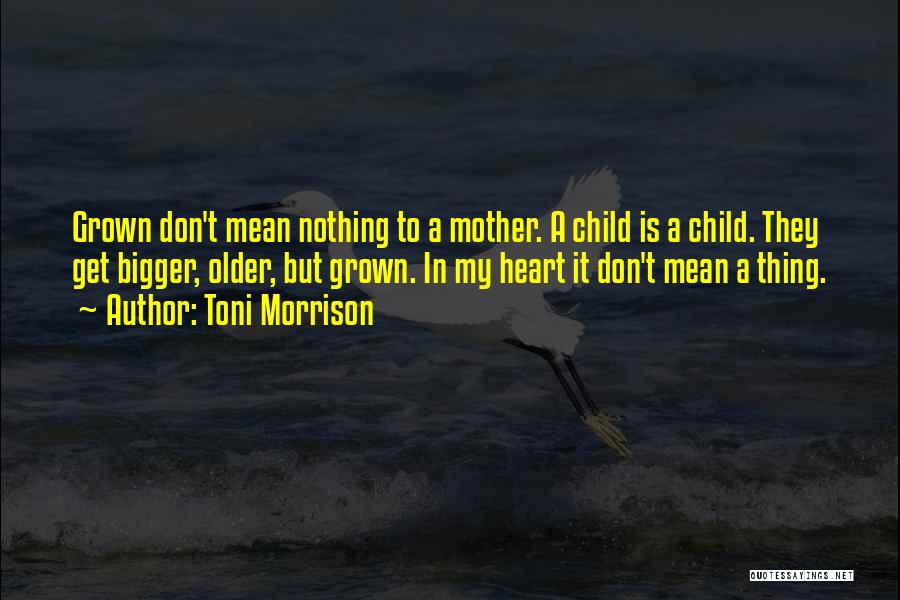 Mom On Mother's Day Quotes By Toni Morrison