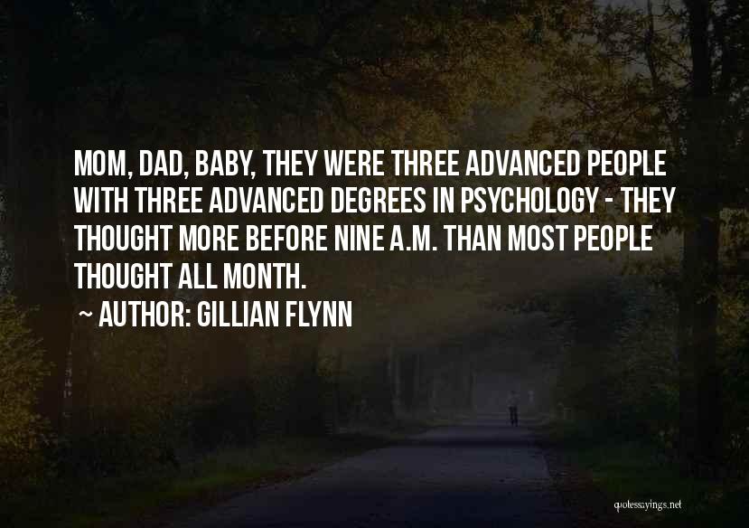 Mom With Baby Quotes By Gillian Flynn