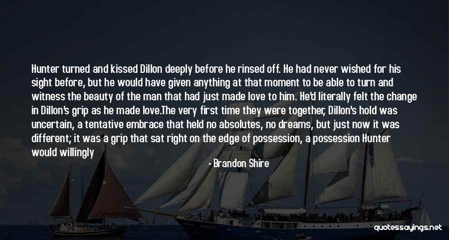 Moment In Time Love Quotes By Brandon Shire Moment In Time Love Quotes By Brandon Shire