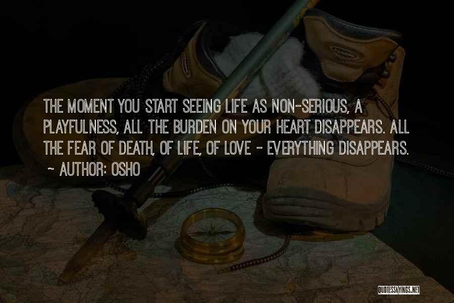 Moment Of Death Quotes By Osho
