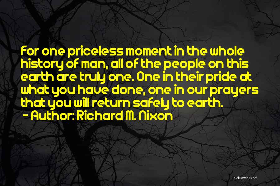 Moment Of Quotes By Richard M. Nixon
