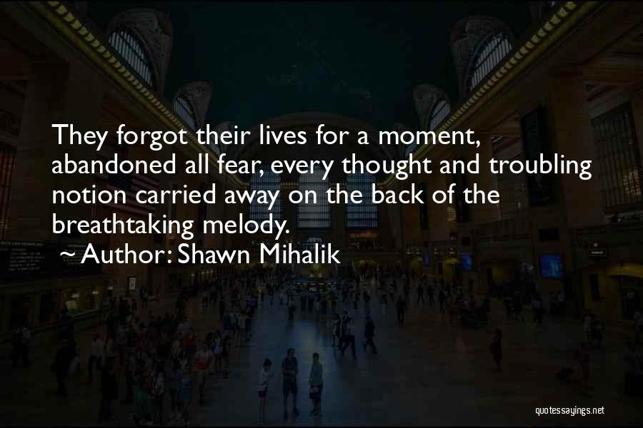 Moment Of Thought Quotes By Shawn Mihalik